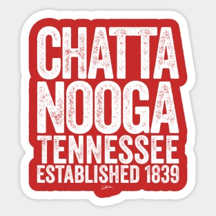 Chattanooga, Tennessee Sticker